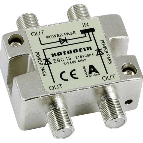 Répartiteur SAT 3 voies Kathrein EBC 13 5 - 2400 MHz (1/2)