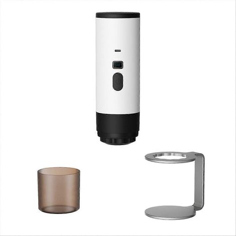 Machine à café expresso électrique portable sans fil pour voiture et maison, camping, capsules et café moulu, idéale pour les voyages. (1/5)