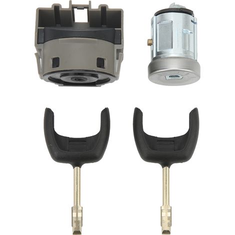 Kit de remplacement du cylindre de serrure à clé de moteur et du contacteur de démarrage 98AB11572BG pour Ford Transit MK7 2006-2013 (1/5)