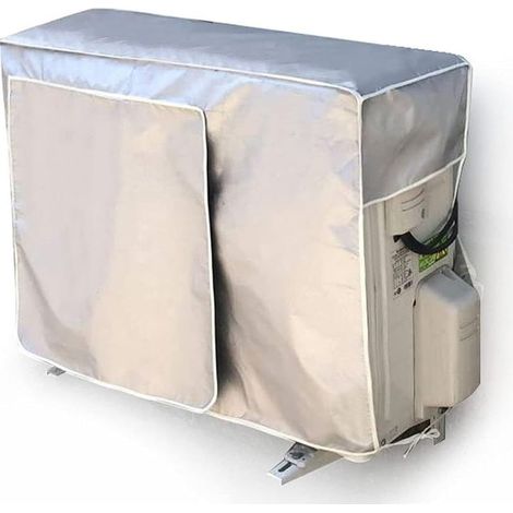 Couvercle de Protection pour Climatiseur, Couvercle de Climatiseur étanche, Couverture de Climatiseur Extérieur, Housse pour Climatiseur, pour la Construction de Maisons (80 x 30 x 57cm) (1/5)