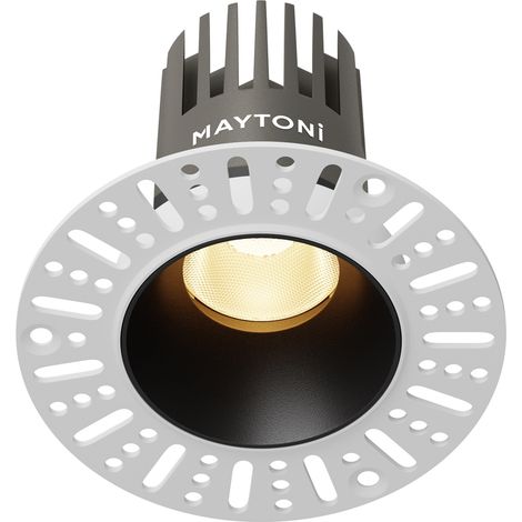 Spot encastré décoratif LED 10W noir DIP Maytoni Technical