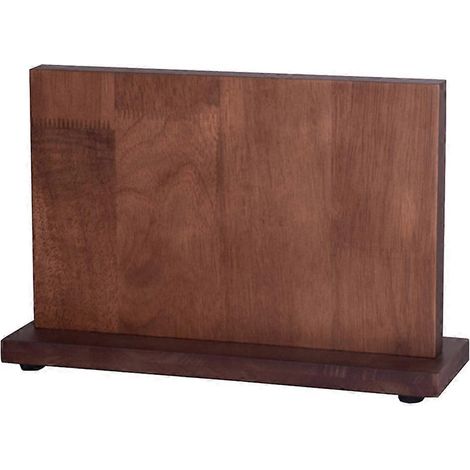 Magnetischer Messerblock aus Holz, doppelseitig, großes Fassungsvermögen (1/5)