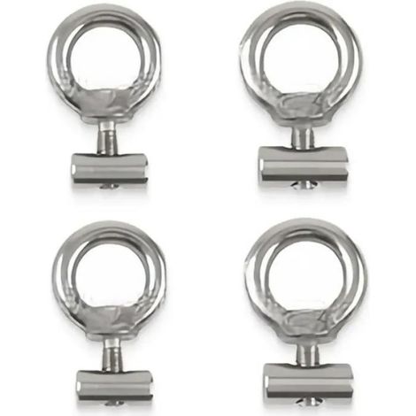 Butoir D'Auvent - Acier Inoxydable 304 - Pour Rails Tubulaires 5 À 8,5 Mm - Kit Blocage Store Camping-Car - Lot De 4 (1/5)