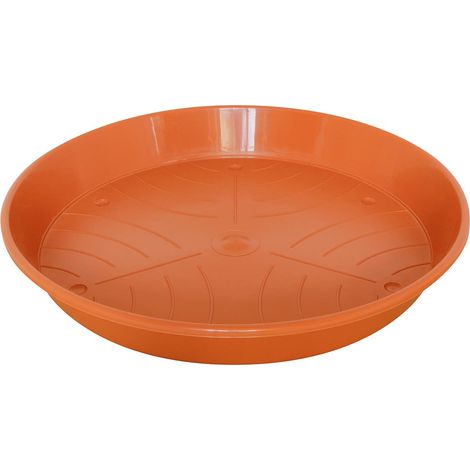 Geli – Soucoupe STANDARD – Terracotta, plastique, Ø 27 cm