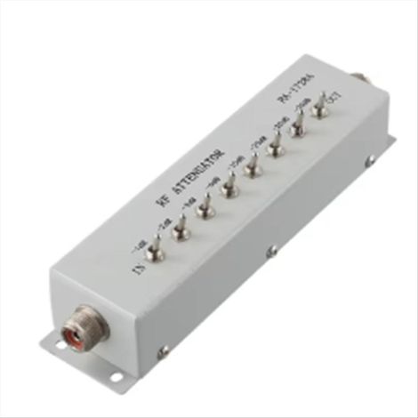 Atténuateur variable/à paliers 0-82 dB 50 ohms pour radioamateur, émetteur 0,25 W, accessoires pratiques pour outils métalliques (1/5)