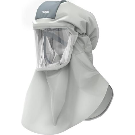 Dräger X-plore 8000 Cagoule Premium Longue S/M – ATEX Zones 1/2/20/21/22 – PA/PU – TH3 EN 12941 – Compatible X-plore 8300/8500/8700 EX (1/5)