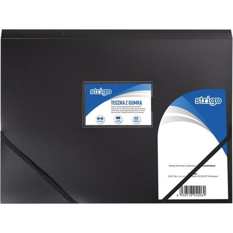 MasterOrganizer A4 Elegante carpeta con banda elástica, estilo y orden en uno.