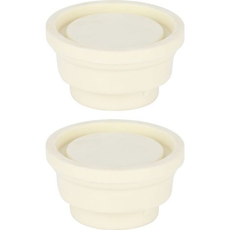 2 Pièces Bouchon en Caoutchouc pour Échelle de Piscine, Pare-Chocs de Sécurité Accessoire Piscine (1/5)