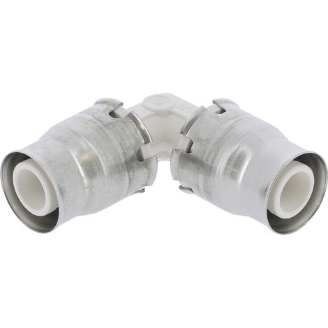 Raccordo tectite senza attrezzi, gomito a clip multistrato da 16 mm