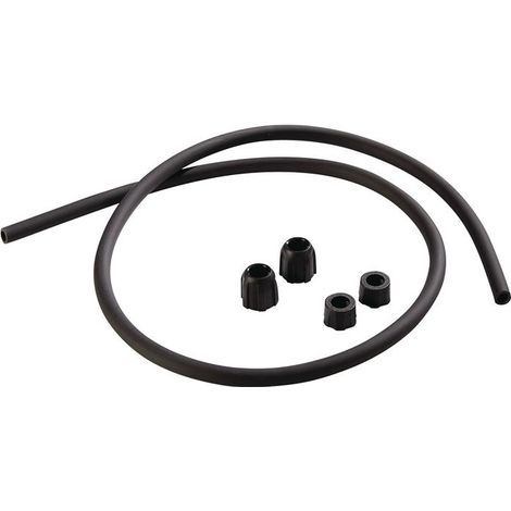Chambres à air de rechange pour pulvérisateur haute pression D 8 – PVC – Longueur 1,3 m – 2 écrous à visser inclus – Mesto (1/2)