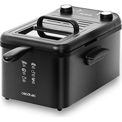 Cecotec Freidora con aceite Freidora Cecotec Cleanfry Infinity 3000 Black