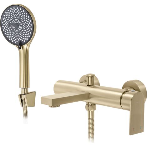 Rea Wannenarmatur Hunter Brush Gold (1/5)
