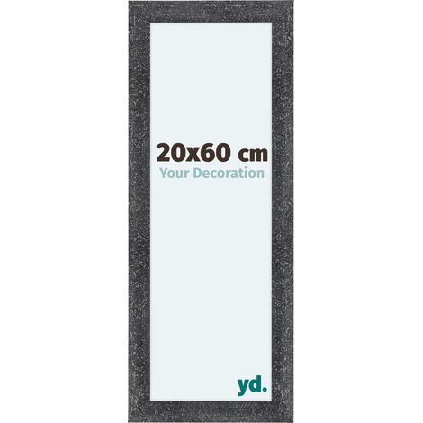 yd. - Cadre photo 20x60 - Gris Patine - MDF - Como (1/5)