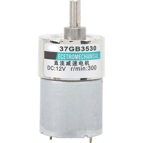 Kupfergetriebener Motor, drehmomentstarker Mini-Motor für Mikromaschinen, DC12V XD-37GB3530, 300 U/min, hohes Drehmoment, robust und kompakt. (1/5)