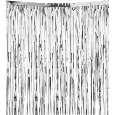 Lametta recta de plata - Atmosphera créateur d'intérieur