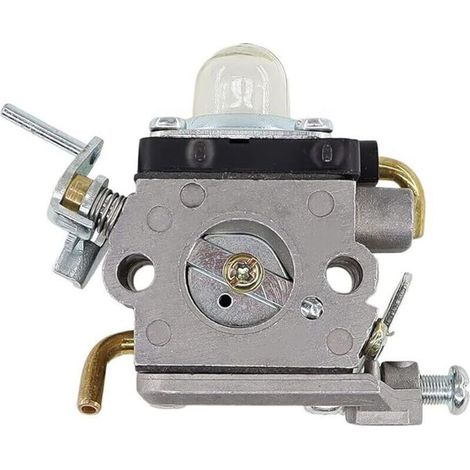 Carburateur avec joint Tuyau d'essence Bougie d'allumage pour Husqvarna 122C 122LDX 122LK Coupe-bordure Remplace 581734301 574386701 (1/3)