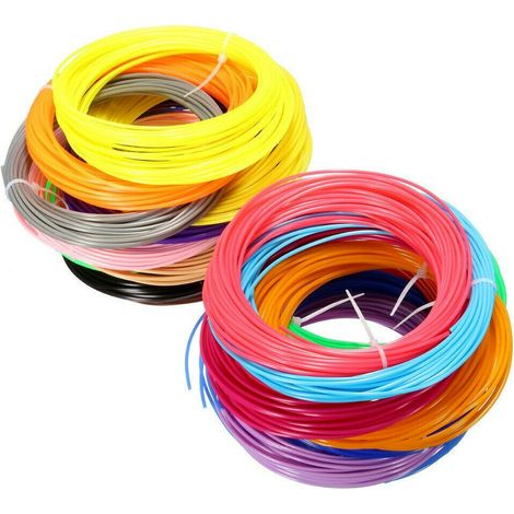 3D Printing Pen Set Doodle Printer Drawing 12 Colours PLA Filament Gift For Kids (1/5)