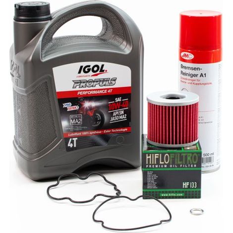 Kit Entretien Vidange Standard pour SUZUKI GSX 250 de 1980 à 1983 - IGOL PROPULS PERFORMANCE 10W40 4L