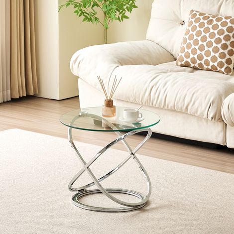 Isabella Lamp Table Silver