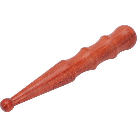Bâton de massage en bois pour les mains et les pieds, soulagement de la douleur, à domicile ou en voyage, pour la réflexologie plantaire, bâton de massage épais (1/5)