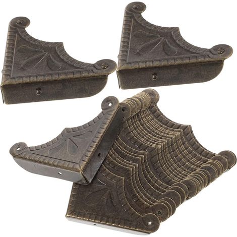 30 protège-coins décoratifs, pour menuiserie et quincaillerie (1/5)