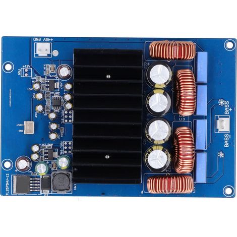 Amplificateur audio 600W TAS5630, carte PCB monocanal avec résistance de précision, module ampli de puissance haute performance 1 voie. (1/5)