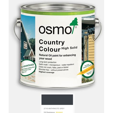 Osmo Country Colour - Anthracite Grey - 125ml