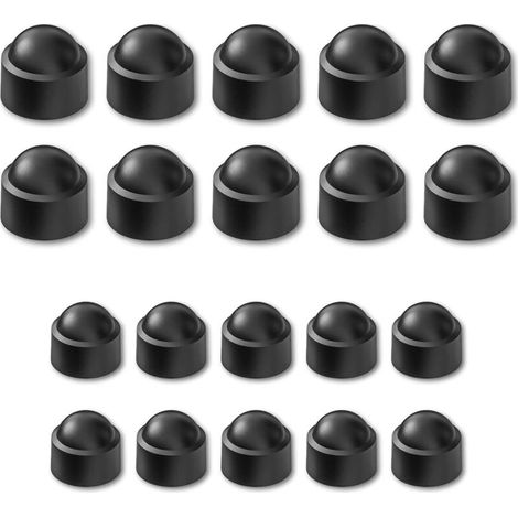 Capuchons D'écrou,Cache-vis Hexagonaux, Cache Vis écrou De Protection, Cache Vis écrou, Cache-écrous M10, Capuchons M8, 40 Pièces (1/5)