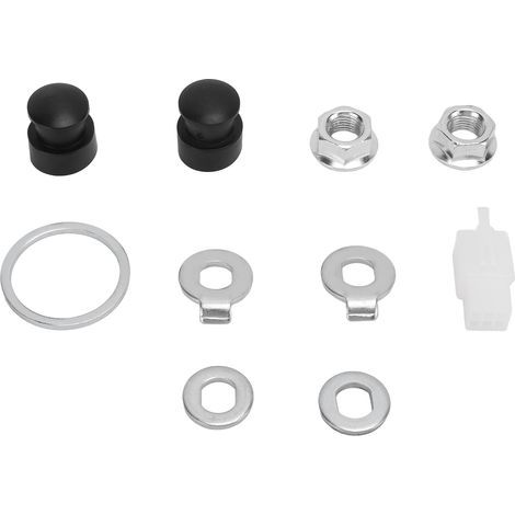 Kit de fixation 12mm pour moteur de moyeu vélo, boulons et rondelles acier pour assemblage bicyclette. (1/5)