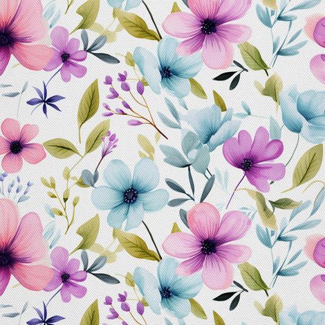 Tela decorativa para exteriores Oxford - Flores - DX2442 (1/5)