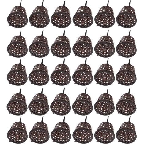 Outil De Bonsaï avec Couvercle, Bonsaï avec Couvercle Boîte D'engrais, 30 pcs Boîte Engrais Organique Epandeur Plastique pour Panier Rangement pour Plantes en Pot (1/5)