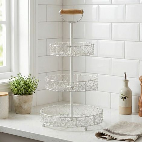 3 Tier Metal Kitchen Display Stand (1/2)