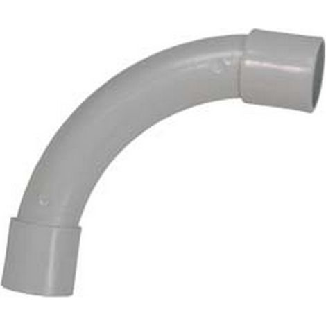 25PZ CURVA A 90° PER CANALINA A TUBO - ø mm.25