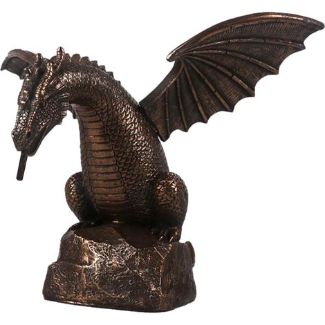 Feuerwehr Drache Skulptur Wasser Landschaft Skulptur Harz (1/5)