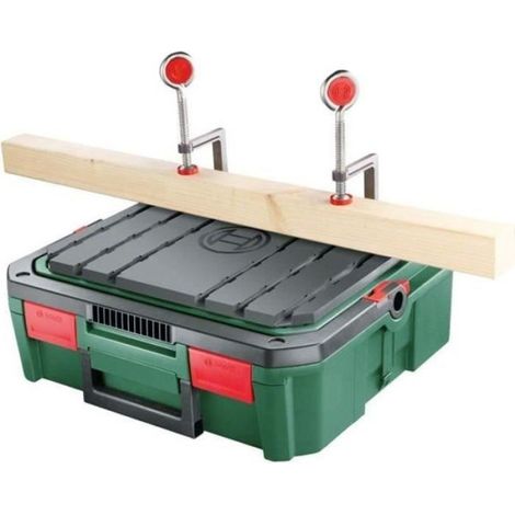 Etabli de sciage BOSCH - Boite de rangement SystemBox vide special sciage (1/8)