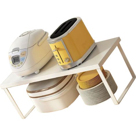 Étagère de cuisine en fer robuste pour meuble sur comptoir - rangement garde-manger pour épices et condiments (1/4)