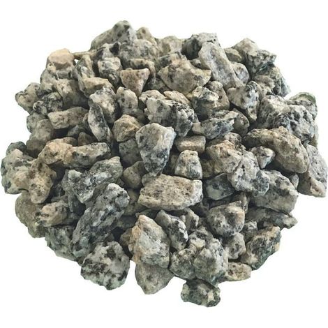 Gravier décoratif Concassé Granit Gris 8-12 mm 400 kg (1/3)