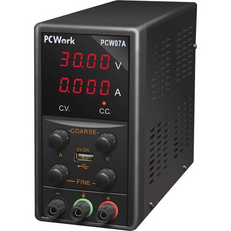 Digitales Labor-Netzgerät 0-30vdc 0-5amp Pcwork Pcw07a