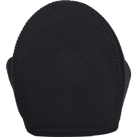 Coussinet anti-chocs pour talonnette en silicone souple, unisexe, soulage la douleur, support de talon, noir (35-40 2) (1/5)