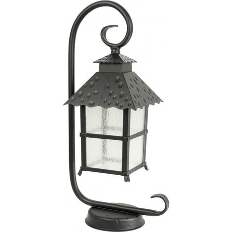 Lampadaire extérieur 1xE27 noir IP43 SU-MA Cadiz 53 cm (1/5)