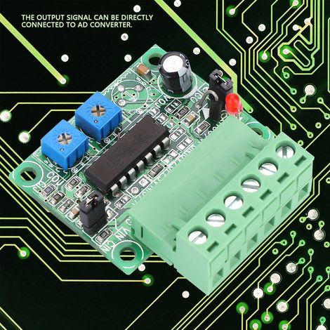 Convertisseur signal courant-tension 0-20mA vers 0-5V module émetteur pour automatisation industrielle (1/5)