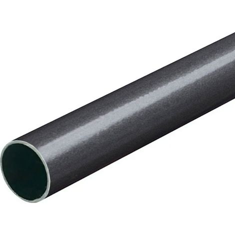 Barra per armadio rotonda Grigio piombo 100 cm Cintacor - Storplanet