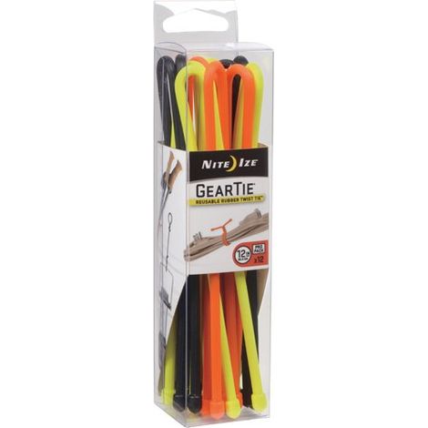 Nite Ize Gear Tie arancione 30,5 cm 12 pezzi (1/4)