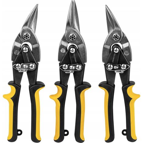 Fieldmann FDNP 3301 Set de 3 cisailles métal 250 mm (1/3)