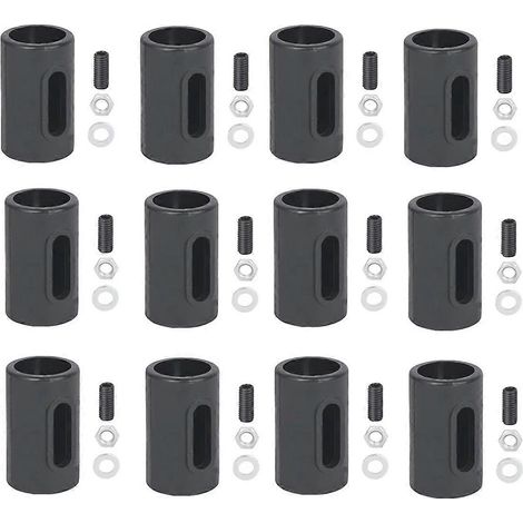 Kit de butée de perçage pour trous dans le bois, comprenant une butée conique et un guide de perçage réglable. (1/5)
