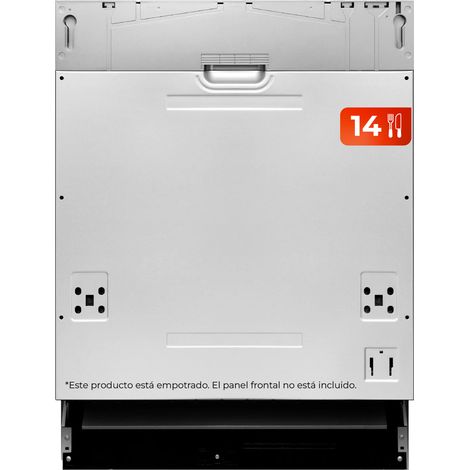 Lavavajillas integrable EVVO Di.2 Pro, 14 Cubiertos, Clase Energética C, 8 Programas, Ancho 600 mm