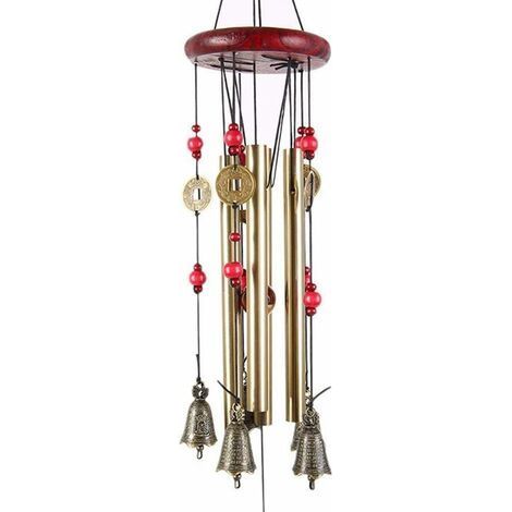 Tube en métal cloches de vent Carillon Carillon à vent Incroyable Carillon pour Home Garden Décoration