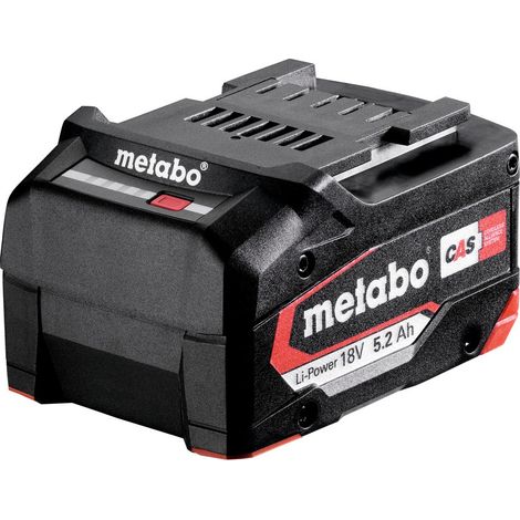 Metabo Li-POWER 18v 5.2AH Battery CAS Compatible AIR COOL 18 V Battery 625028000 (1/3)