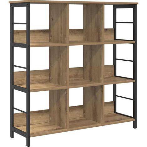 Maison Exclusive - Bücherregal Artisan-Eiche 102 x 32 x 104,5 cm