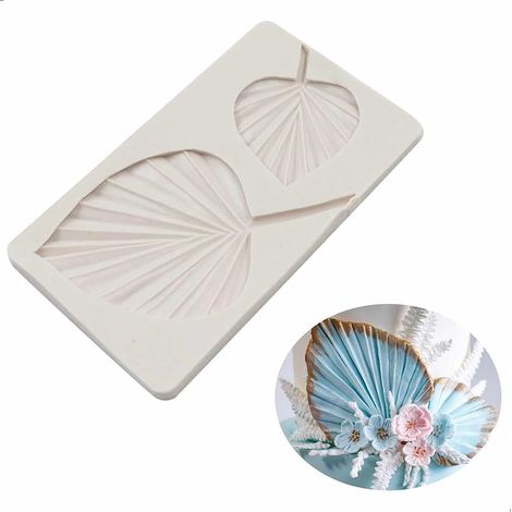 Leaves Silicone Mold Cake Chocolate - 3D Candy Baking Decorating Tools DIY Molds for Fondant Jelly Muffin Icing Sugar Crafts Ice Cubes Jelly Sugar Candy Cakes (1/5)